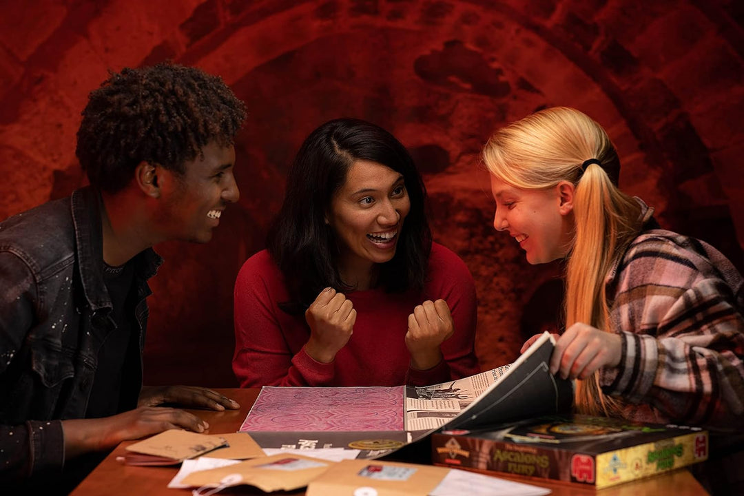 JUMBO – Escape Game Der Anfang der Furie von Ascalon – Brettspiel – zwischen Rätseln und Puzzles – J