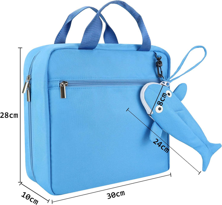 Annmore Tasche für Tiptoi Stift und Tiptoi Bücher Starterset, mit Tragbares Hai Hülle für Tiptoi Sti