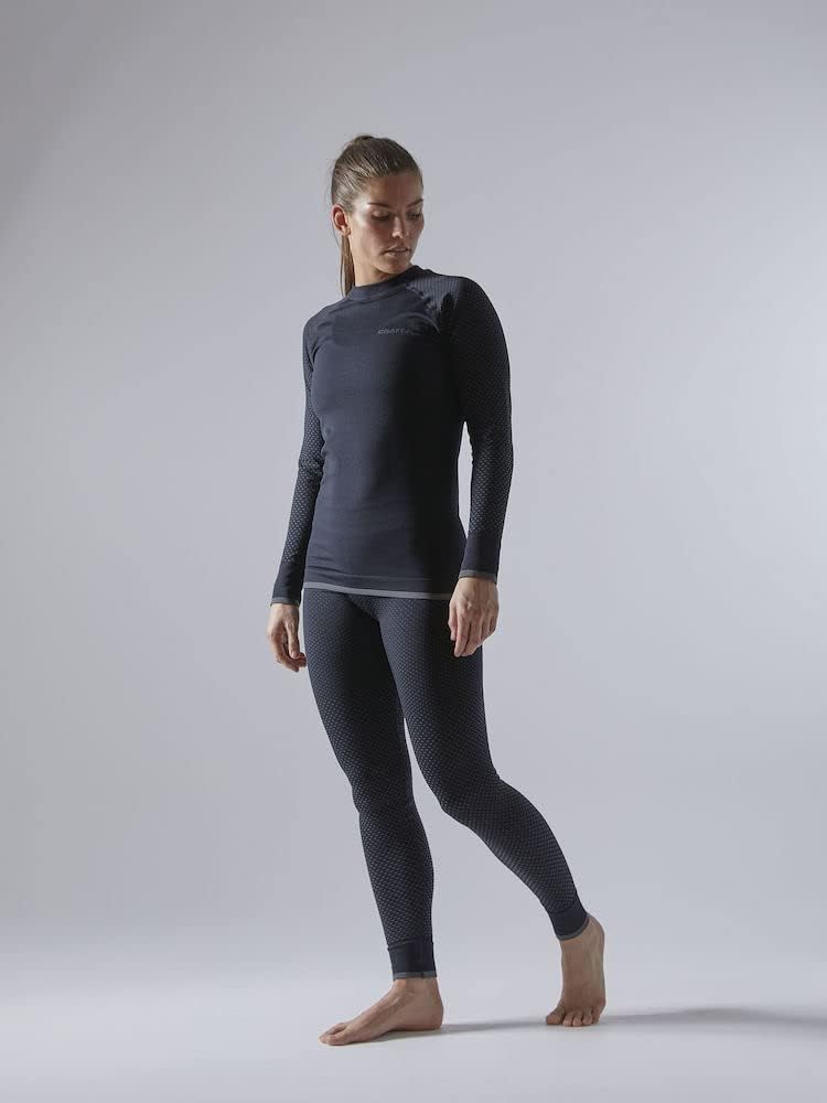 Craft Damen ADV Warm Fuseknit Intensity Ls W Oberteile XS Schwarz, XS Schwarz