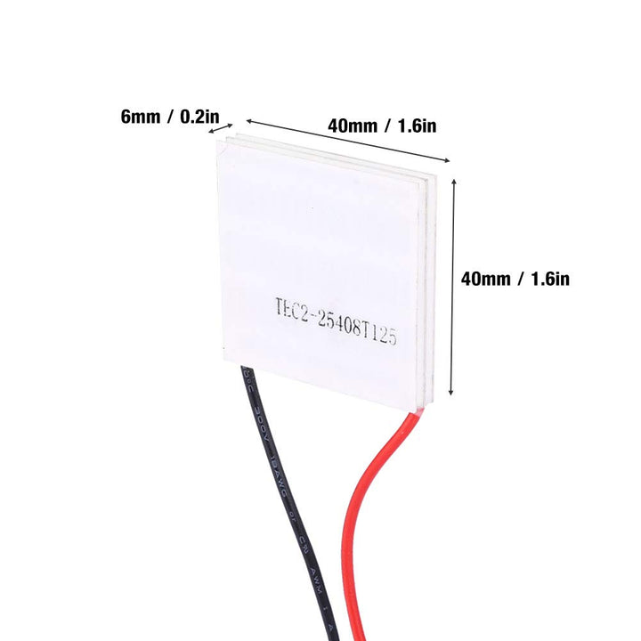 TEC2-25408 Kühlplattenmodul, Doppelschicht-Kühlblech-Halbleiterkühler Kühlkörper Thermoelektrischer