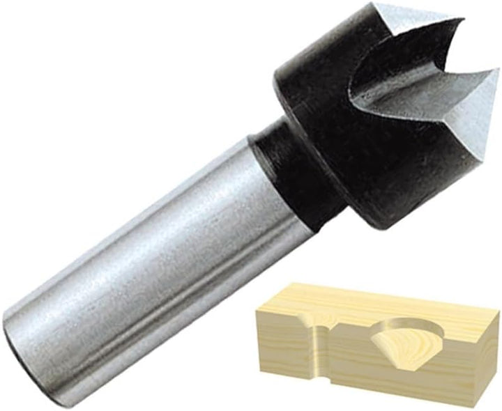 ENT 45323 Aufsteckversenker WS, Durchmesser (D1) 3 mm, D2 16 mm, NL 10 mm, GL 45 mm, SL 30 mm, S 10