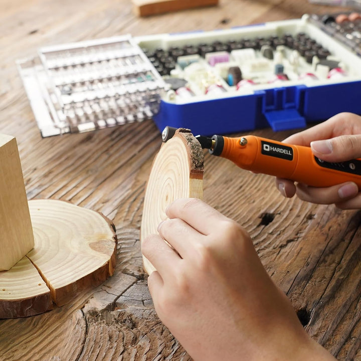HARDELL Kit 508-teilig für Rotationswerkzeuge, kompatibel mit Dremel. Zubehör mit 1/8 Zoll (3,2 mm)