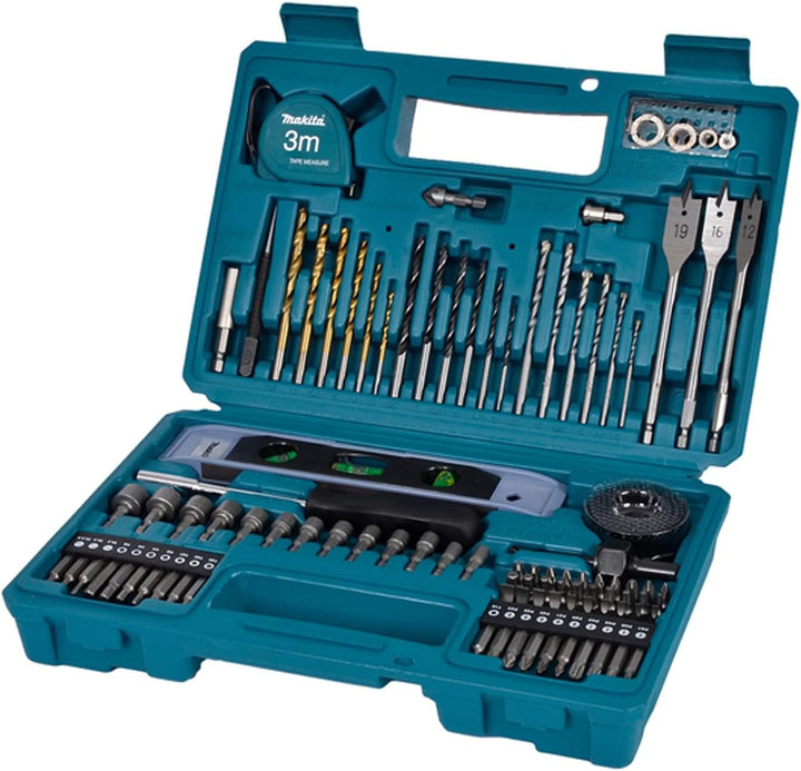 Makita E-10730 Bohrer- und Schrauben-Set, 102-teilig aus Kunststoff