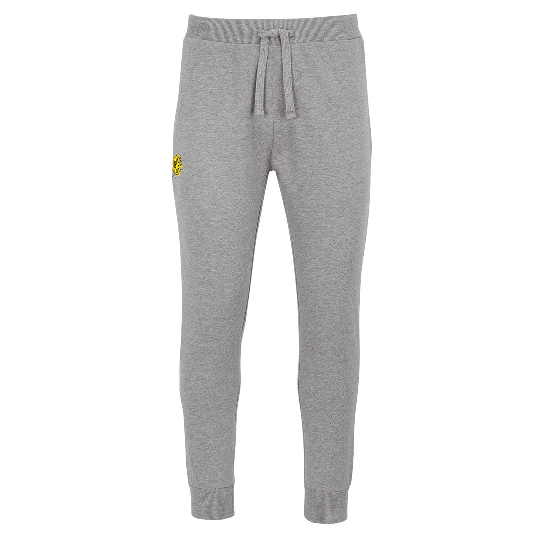 Borussia Dortmund Unisex Trainingshose Jogginghose Logo Grau L Grau, L Grau