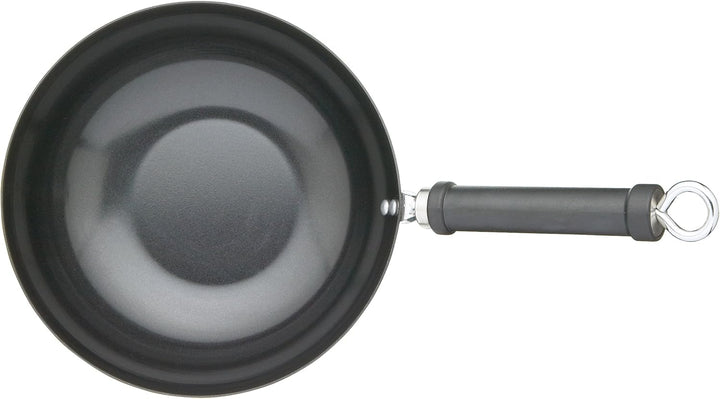 KitchenCraft World of Flavours Antihaft-Wok für Induktionskochfeld, Kohlenstoffstahl, Rührbratpfanne
