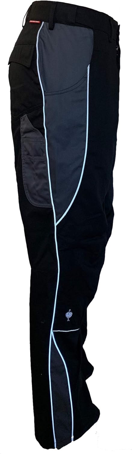 Engelbert Strauss E.S. Herren Bundhose Active Arbeitshose Workwear 44 Schwarz/Anthrazit, 48