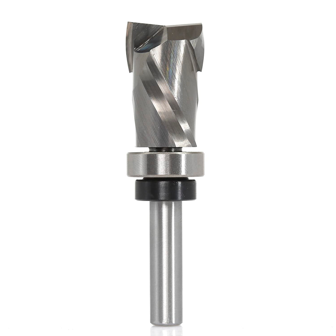 Sinoprotools Spiralfräser 8mm Schaft VHM Fräser,Kopierfräser mit 30mm Schnittlänge,Up-Down Cut Kompr