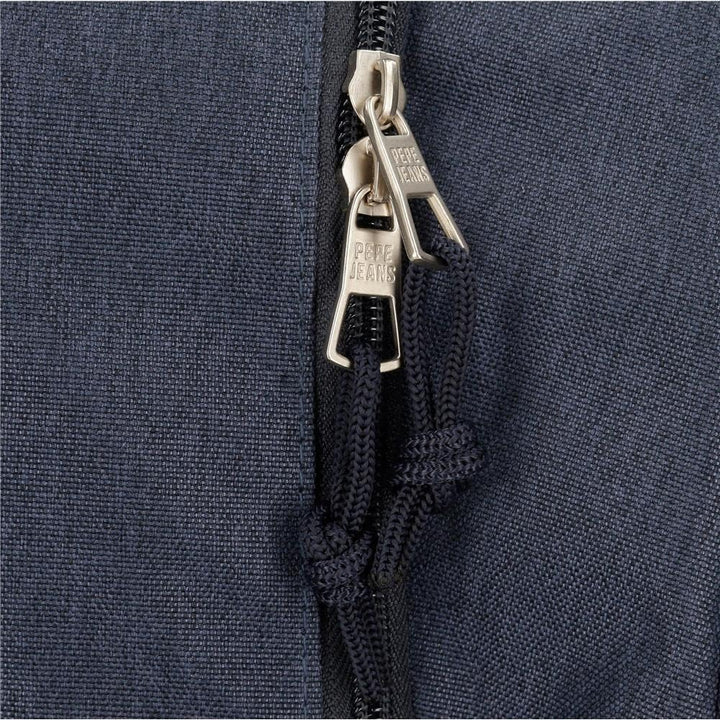 Pepe Jeans Aidan Compact Rucksack, 2 Räder, Blau, 33 x 44 x 21 cm, Polyester, 30,49 l Rucksack mit R