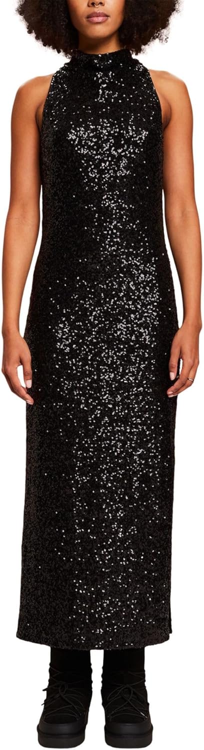 ESPRIT Damen Kleid M 001/Black, M 001/Black