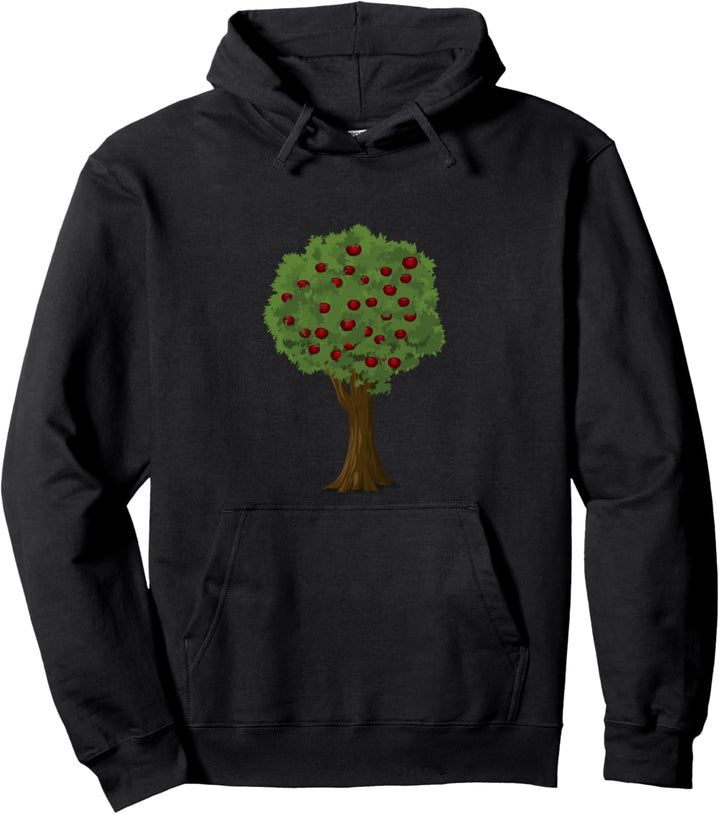 Apfelpflücke, Apfelbaum, grüne, rote Äpfel, Geschenk für Kleinkinder. Pullover Hoodie