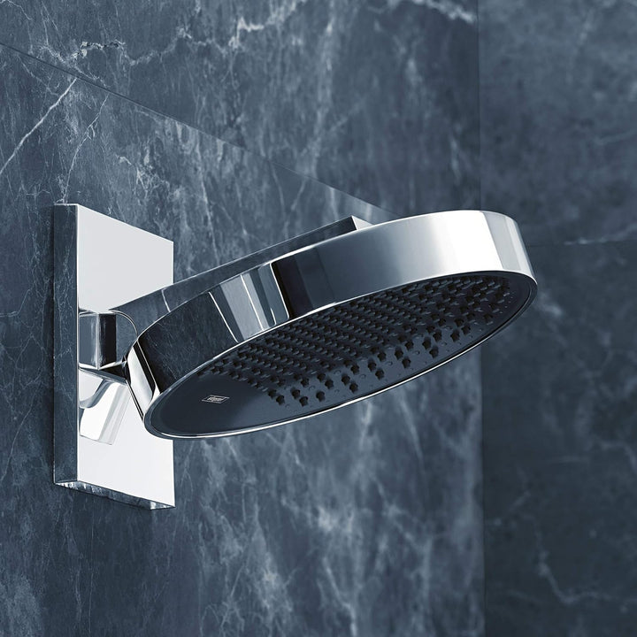 hansgrohe Duschkopf Regendusche Rainfinity, chrom, Brausekopf 250mm (Wandmontage)