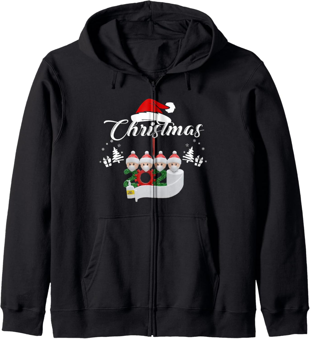 Passende Familie Weihnachten 2020 Geschenke Elfenmasken Kapuzenjacke
