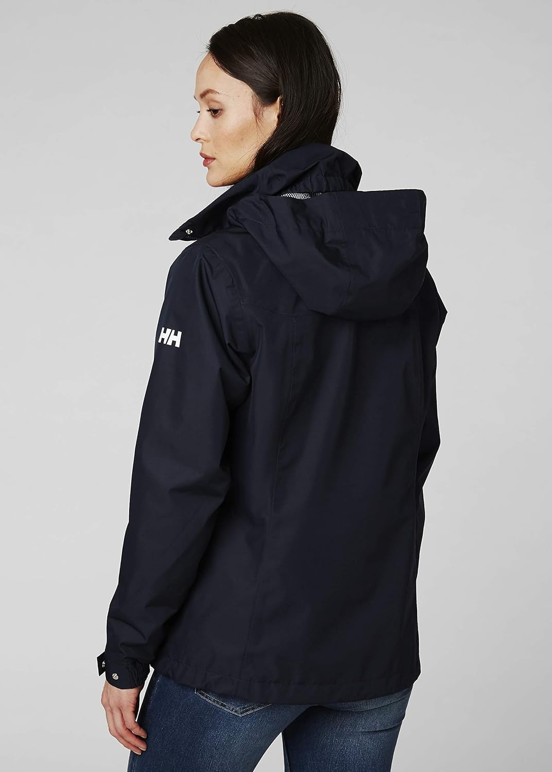 Helly Hansen Damen Aden Regenjacke, Marineblau