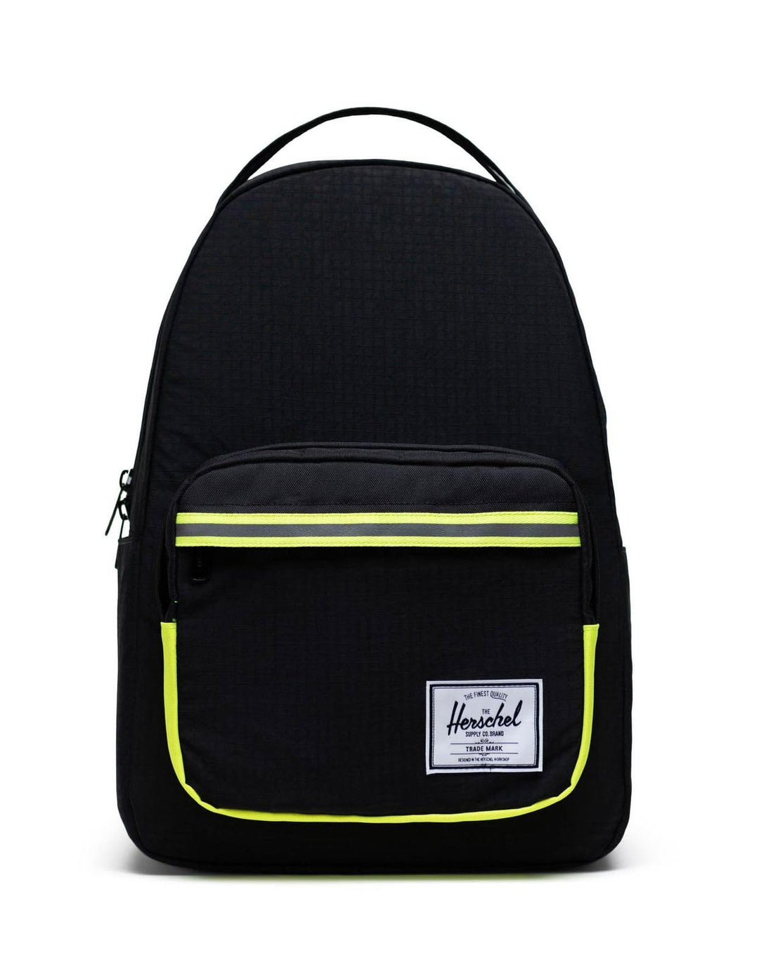 Herschel Unisex Miller Rucksack Einheitsgrösse Black Enzyme Ripstop/Black/Safety Yellow, Einheitsgr&