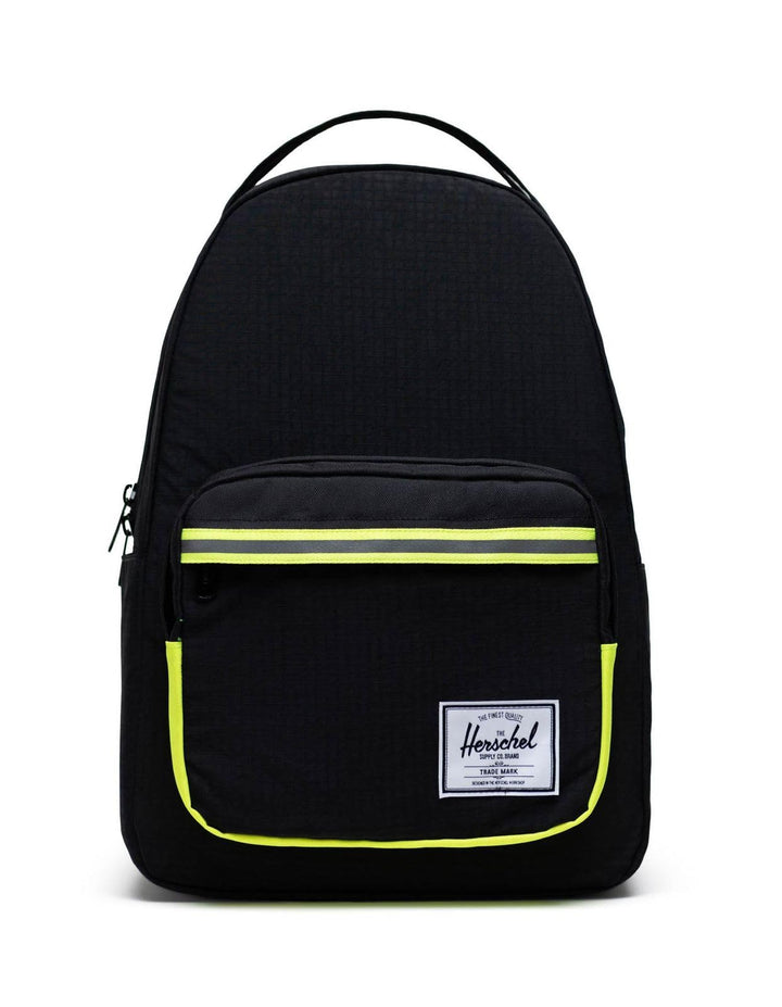 Herschel Unisex Miller Rucksack Einheitsgrösse Black Enzyme Ripstop/Black/Safety Yellow, Einheitsgr&
