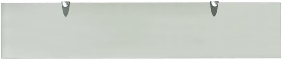 vidaXL 2X Regal Schwebend Wandregal Glasregal Glasboden Glasablage Badablage Wandablage Badregal Abl