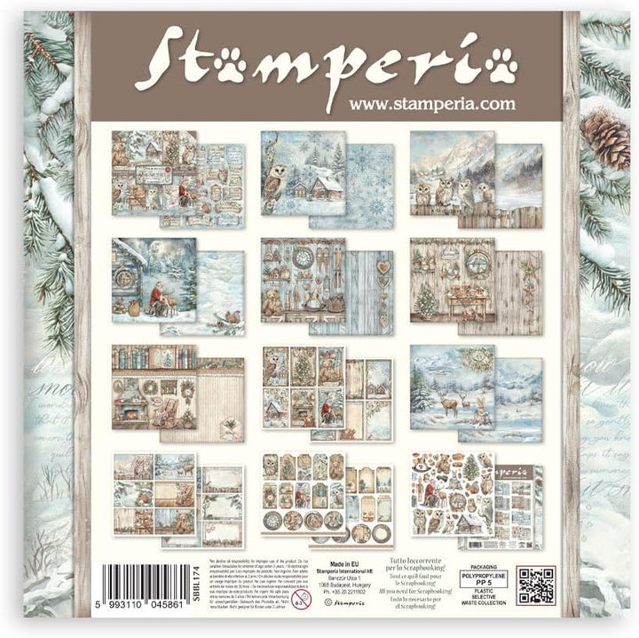 Stamperia - Scrapbook Paper Pad for Scrapbooking, Albums, Card Making, Bullet Journalling and More,