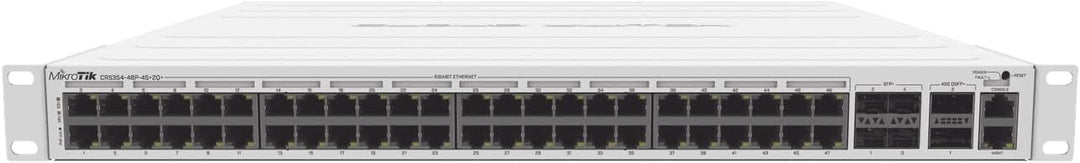 Mikrotik CRS354-48P-4S+2Q+RM network switch L3 Gigabit Ethernet (10/100/1000) Power over Ethernet (P