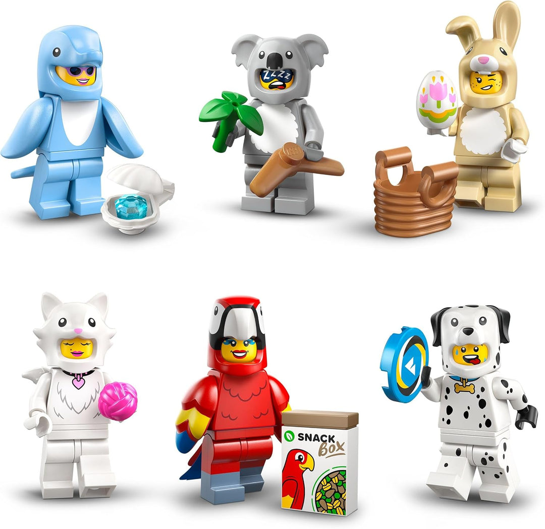 Lego Minifiguren Serie 28 mit 12 Figuren: Komplett-Set der Lego Minifiguren Serie 71051 Tiere (inkl.