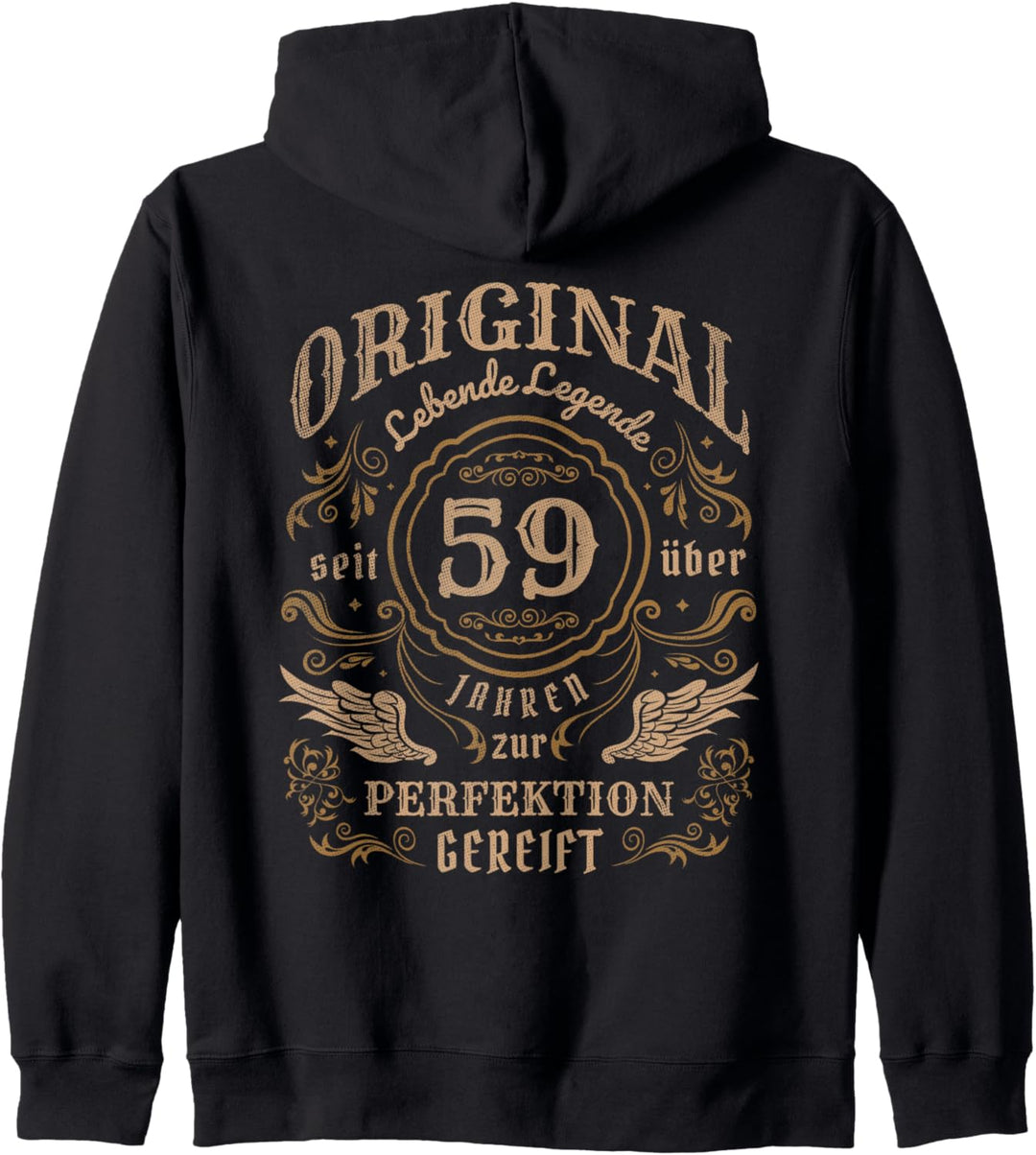 Vatertag 59. Geburtstag Papa 2023 Lebende Legende Geschenk Kapuzenjacke