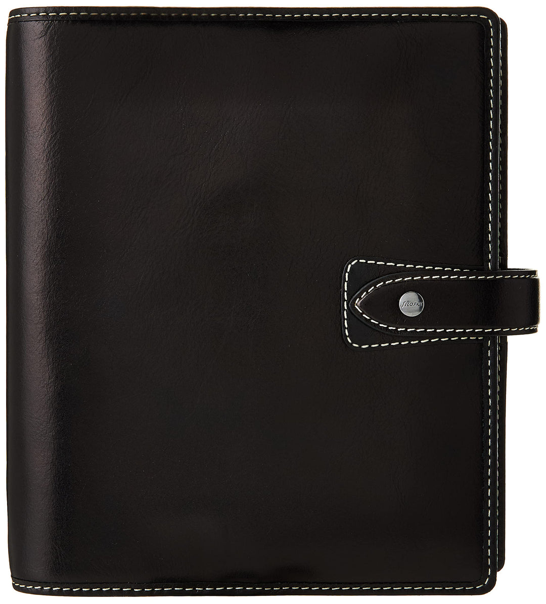 Filofax Malden A5 Organiser Black 2021, 21-028623 Schwarz, Schwarz