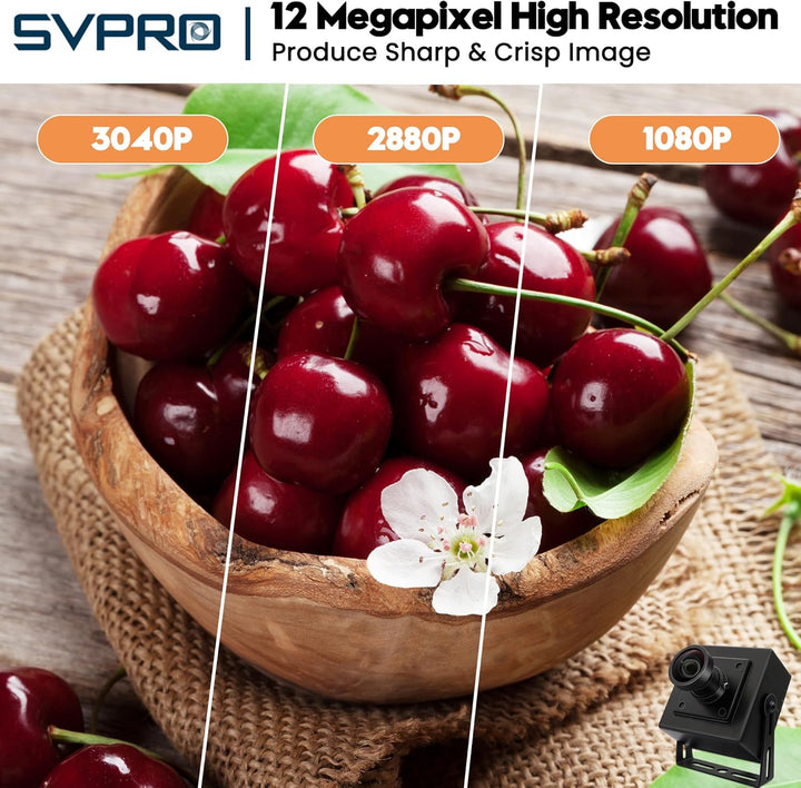 SVPRO 1080P 120fps USB Hochgeschwindigkeitskamera M12 Weitwinkel 12MP USB Kamera 4K 30fps 3D Drucker