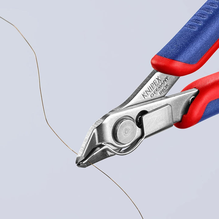 Knipex Electronic Super Knips® mit Mehrkomponenten-Hüllen 125 mm (SB-Karte/Blister) 78 13 125 SB Mit