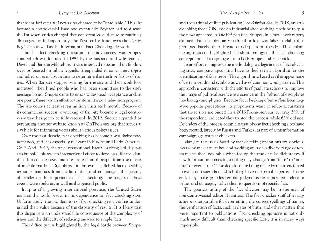 Lying and Lie Detection: A CIA Insider's Guide, Taschenbuch