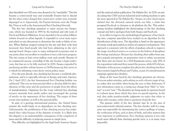 Lying and Lie Detection: A CIA Insider's Guide, Taschenbuch