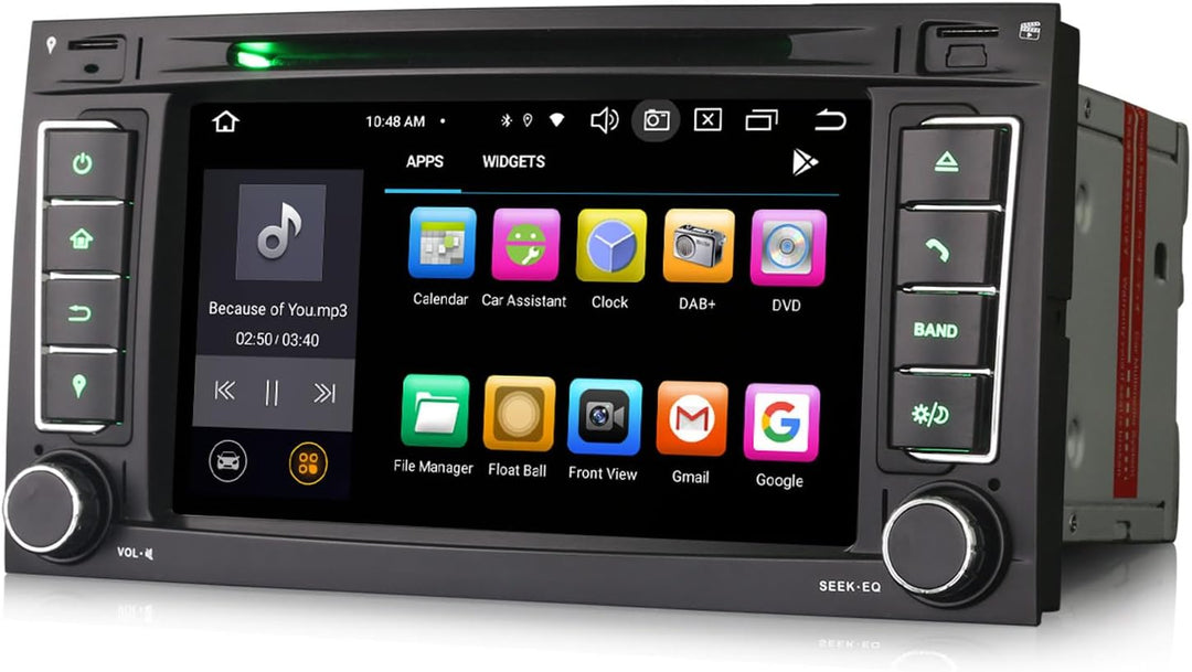 Acht-Kern Android 14 Autoradio Für VW T5 Multivan Touareg 4GB RAM + 64GB ROM mit Navigation GPS DSP