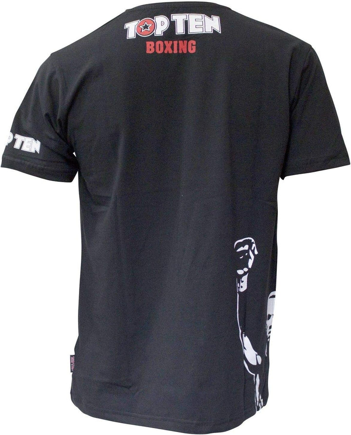 T-Shirt „Fighter“ Schwarz XL, Schwarz XL