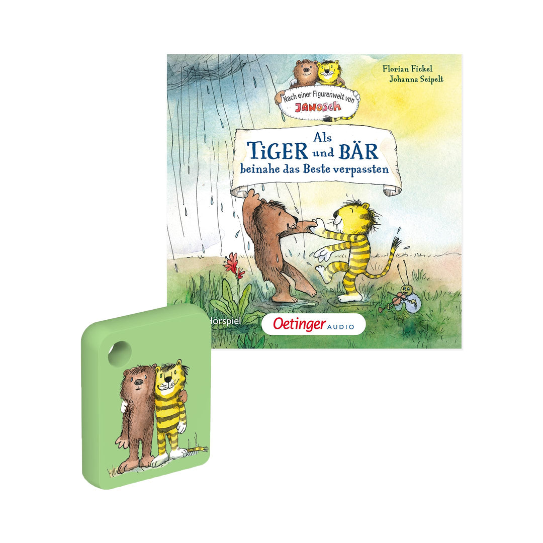 Galakto Audio-Token: Janosch - Als Tiger und Bär beinahe das Beste verpassten, Hörspiel für Kinder a