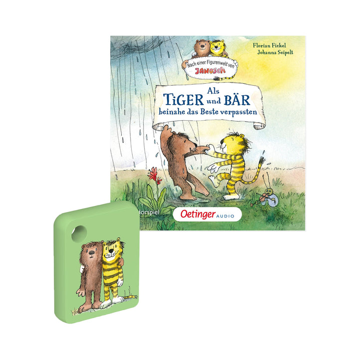 Galakto Audio-Token: Janosch - Als Tiger und Bär beinahe das Beste verpassten, Hörspiel für Kinder a