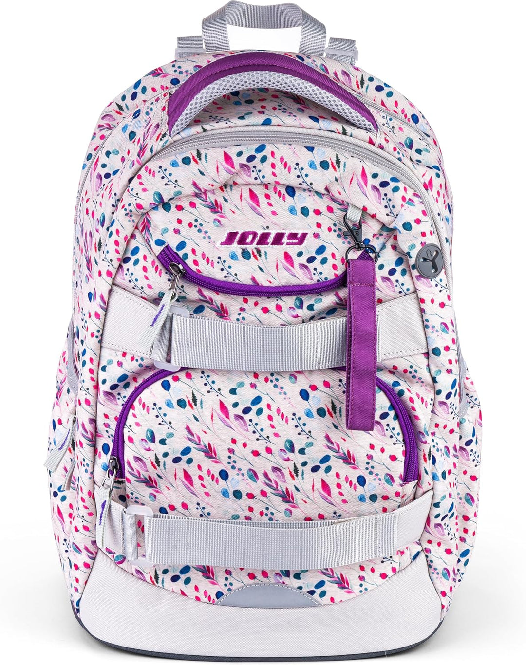 JOLLY Next Generation Rucksack, 8-teilig, verstellbare Schultergurte und Brustgurt, zwei grosse Fäch