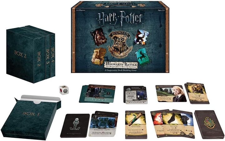 USAopoly DB010-400 Harry Potter Hogwarts Battle Deck Building Spiel, DB010-508 Harry Potter Hogwarts