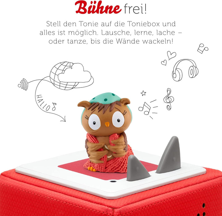 tonies Hörfiguren für Toniebox, Die Eule mit der Beule – Gute Nacht kleine Eule, Hörbuch mit Liedern
