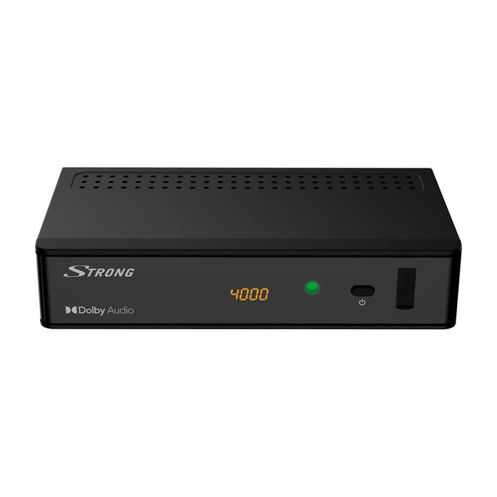 STRONG SRT8215 HD Receiver (DVB-T2, HEVC, H.265, Dolby® Digital Plus), schwarz
