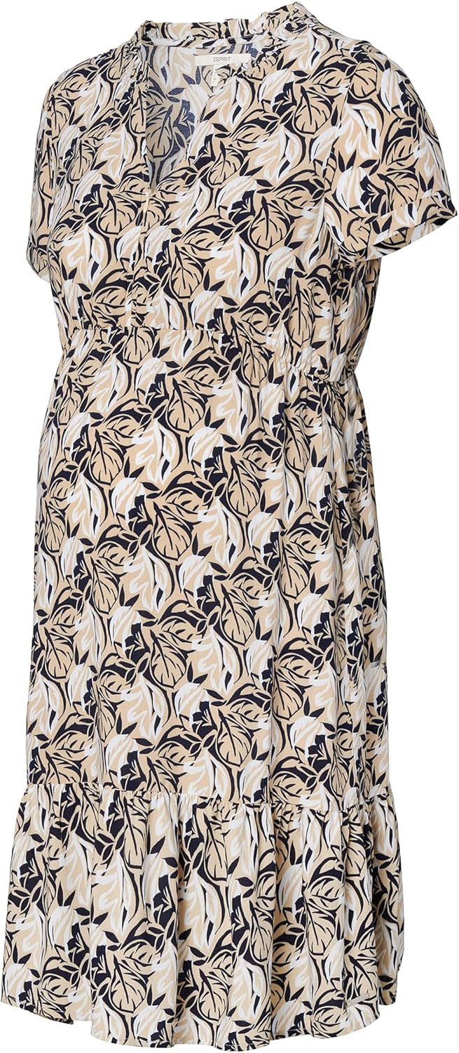 ESPRIT Maternity Kleid mit Print 36 Gunmetal - 15, 36 Gunmetal - 15