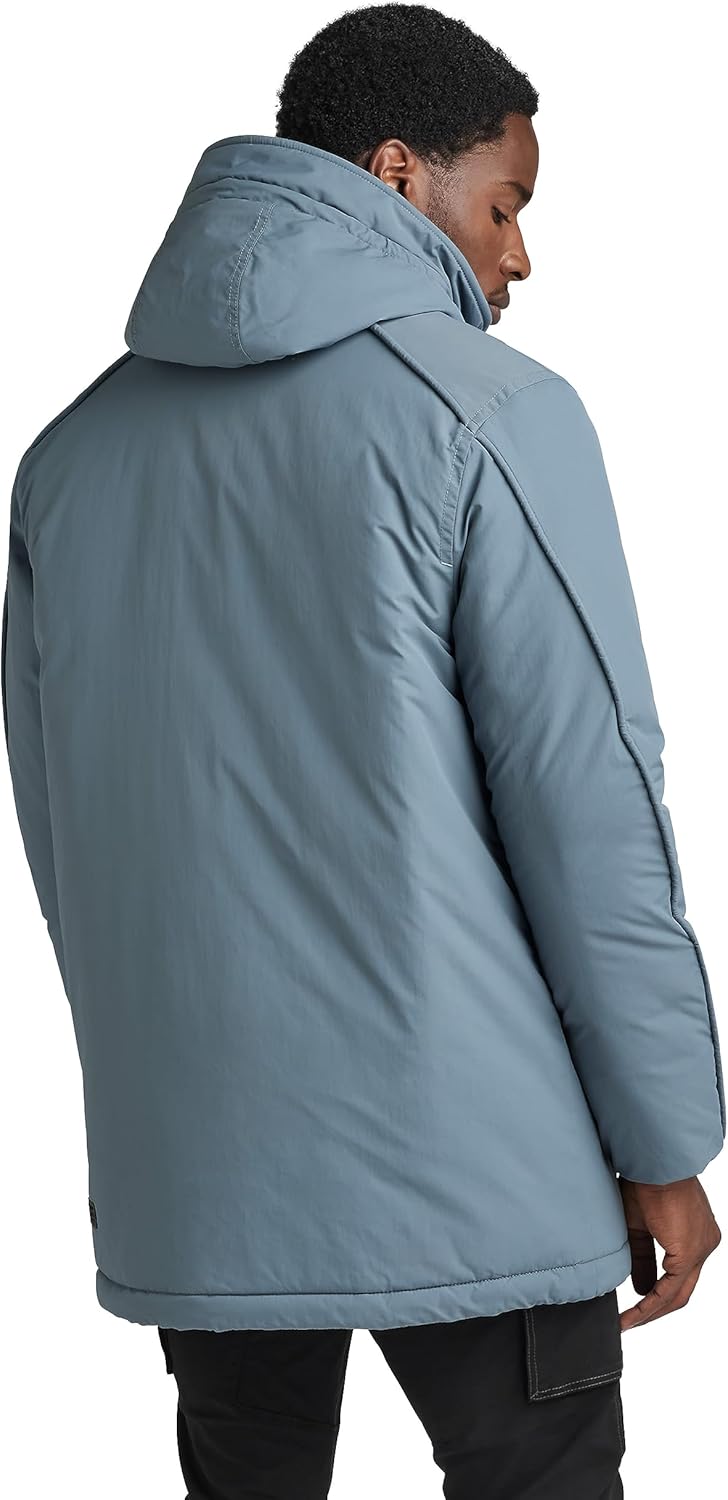 G-STAR RAW Herren Vodan Padded Hooded Parka Jackets L Grau (axis D22713-D419-5781), L Grau (axis D22
