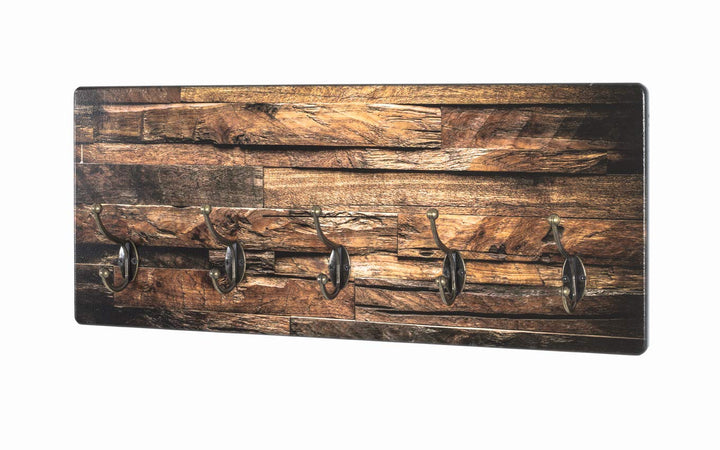 HAKU Möbel Wandgarderobe, MDF, Motiv-bronze, B 60 x T 8 x H 25 cm