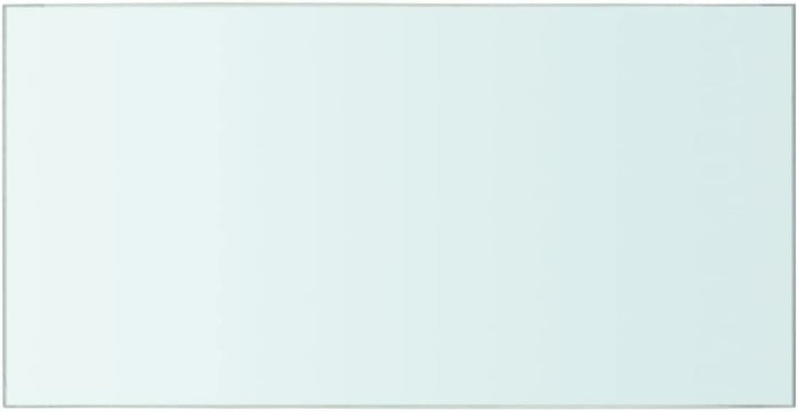 FIRBNUS 40x20x0,8 cm Storage Shelves Glas Glasregalboden Schwebend Bad Regal Glas für Wohnzimmer Bad