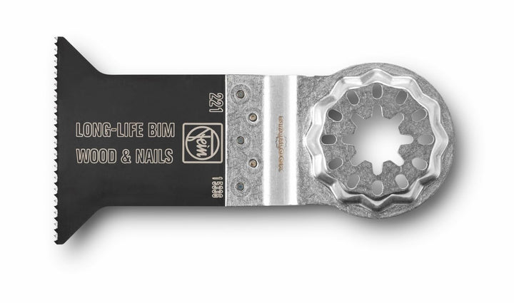 FEIN E-Cut Long-Life-Sägeblatt, Ve. 10 St., Breite 10 mm, Länge 30 mm, Aufnahme Starlock, Bi-Metall