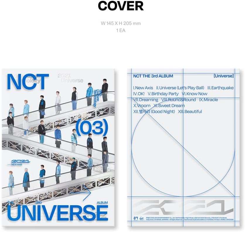 NCT - Universe The 3rd Album (Folded Poster)