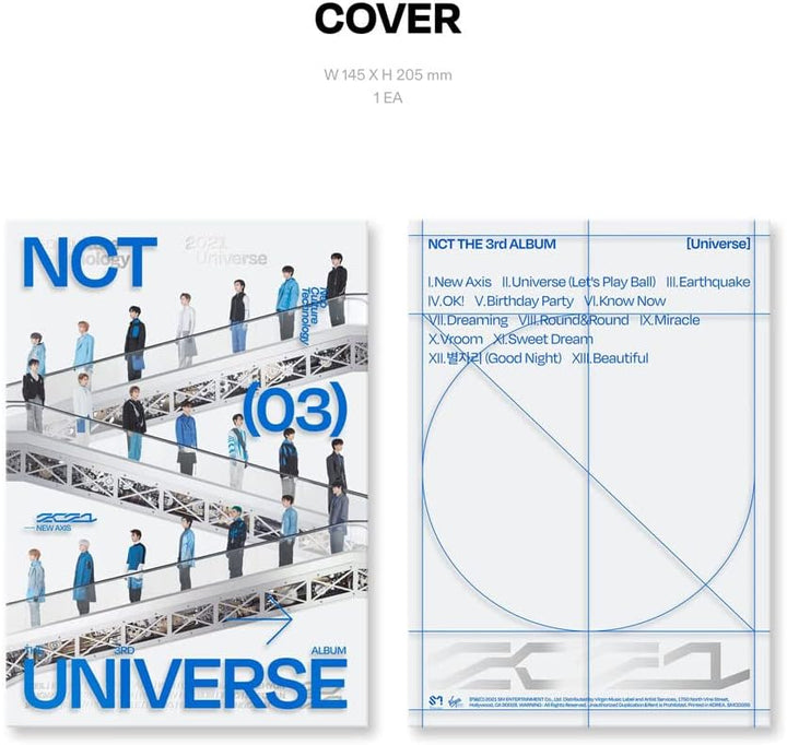 NCT - Universe The 3rd Album (Folded Poster)