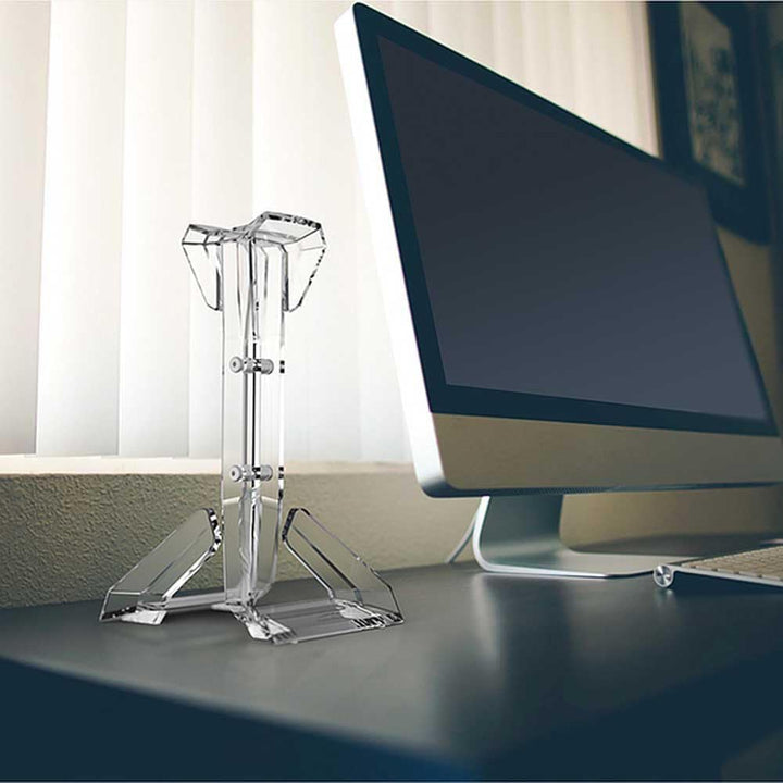 Speedlink GANT Acrylic Headset Stand – Schutz vor Kabelschäden, Anti-Rutsch Beschichtung, transparen