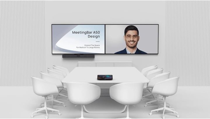 Yealink MeetingBar A50-031 Video Collaboration System mit CTP25 Touch Konsole, All-in-One Konferenzb