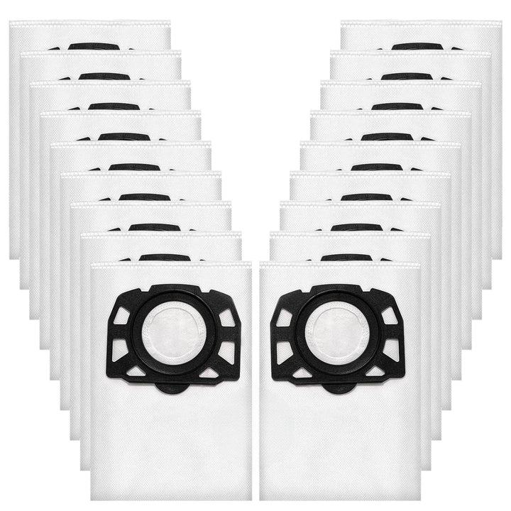 Omtofo 18 Stück KFI 487 Staubsaugerbeutel für Kärcher WD4 WD5 WD6 WD5P WD6P MV4 MV5 MV6 Vliesfilterb