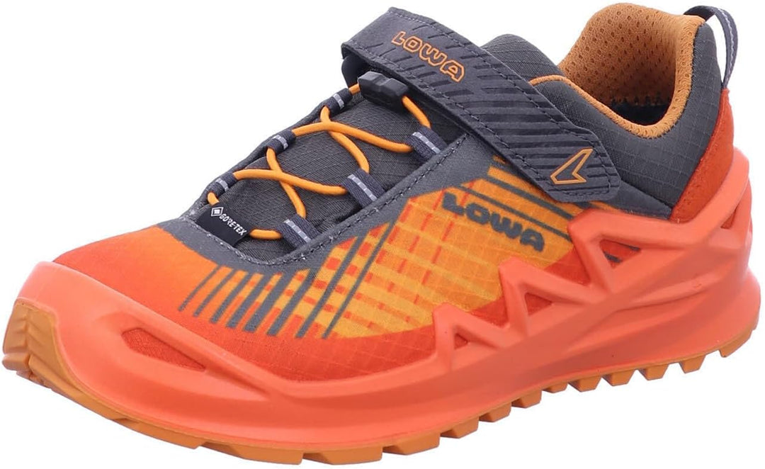 LOWA Halbschuh MERGER GTX JUNIOR VCR LO [2024] 28 EU Flame Mango, 28 EU Flame Mango