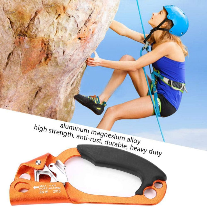 Tbest Handsteigklemme Ascender Seilklemme Klettern Rechte Hand Ascender Kletterhand Klettergriff rec