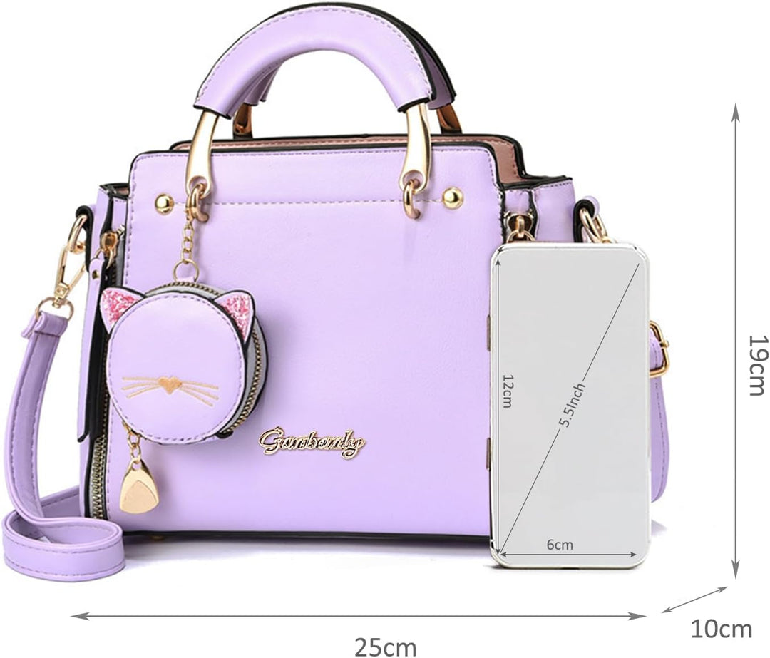 NICOLE & DORIS Frauen Umhängetasche Klein Tasche Mode Handtaschen Damen Kuriertaschen Handytasche Mä